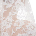 Black Lace Short Bridal Veil