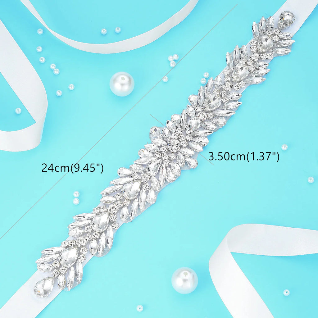Crystal Rhinestone Bridal Belt