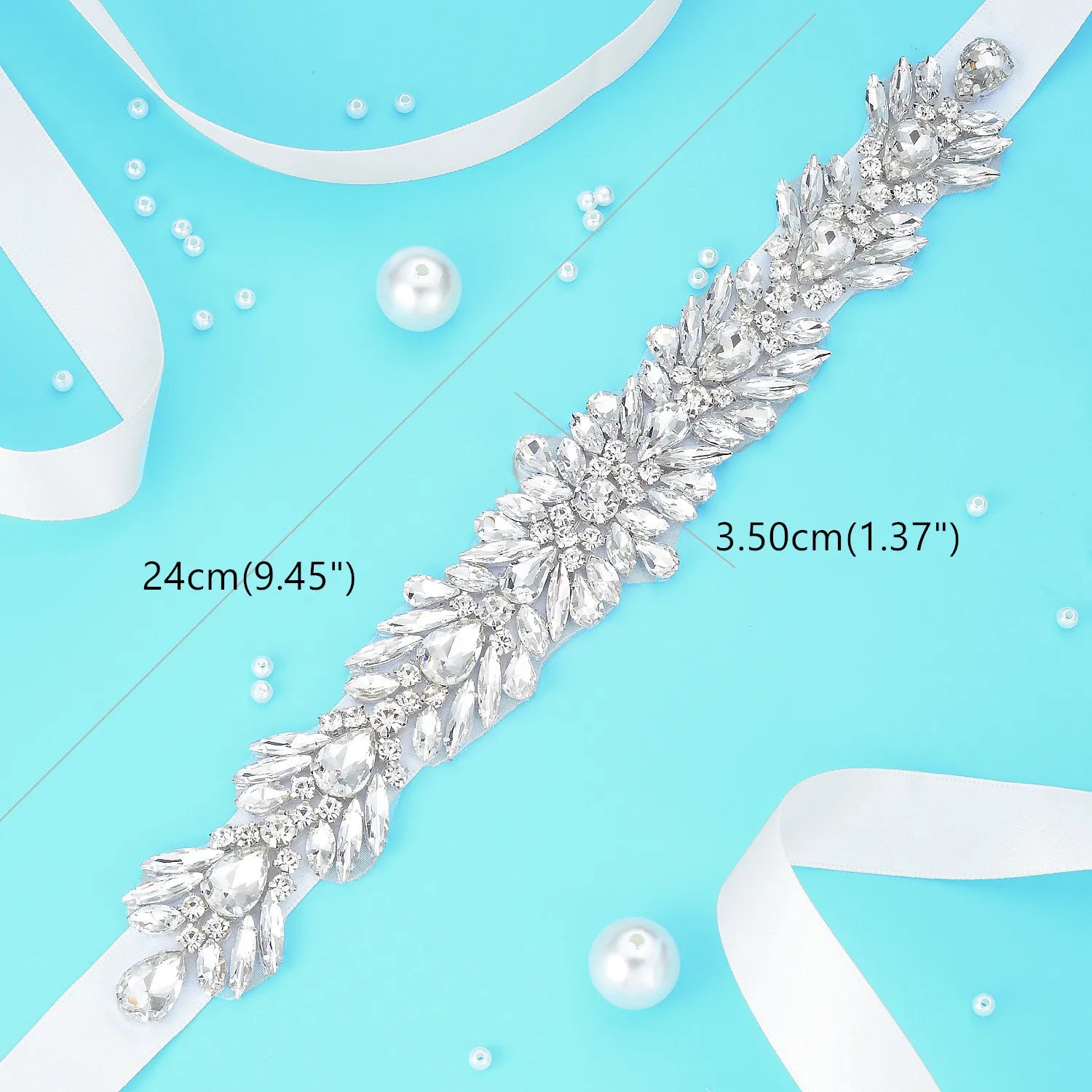 Crystal Rhinestone Bridal Belt