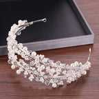 Pearl Bridal Tiara Crown