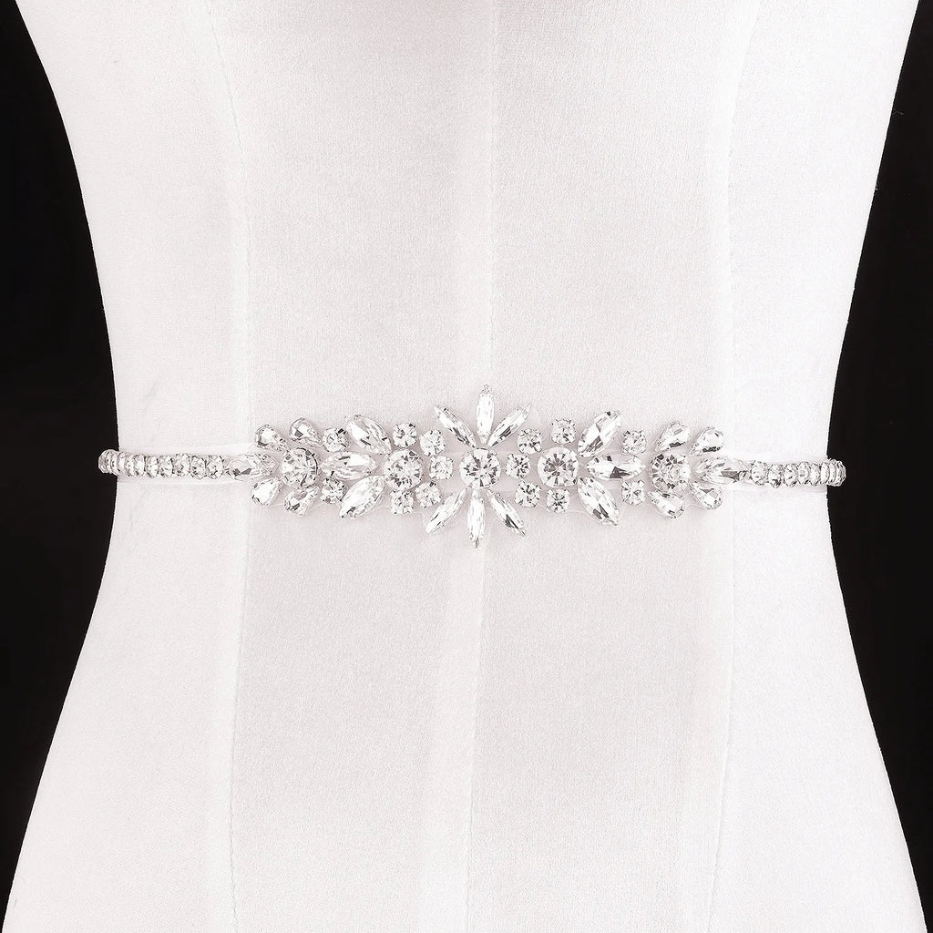 Crystal Rhinestone Bridal Belt