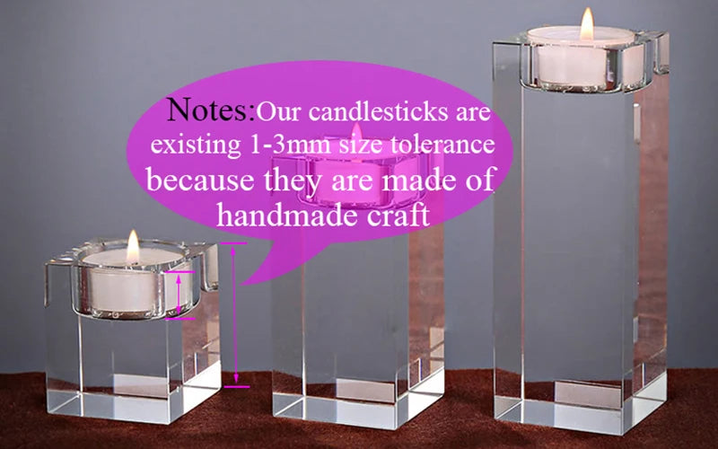 K9 Crystal Candle Holder