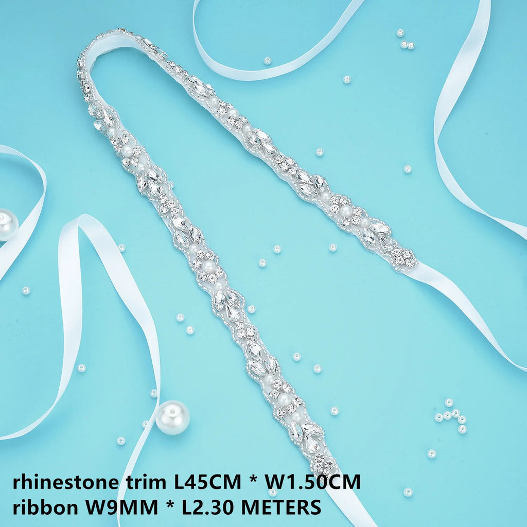 Crystal Rhinestone Bridal Belt