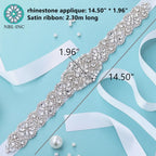 Crystal Rhinestone Bridal Belt
