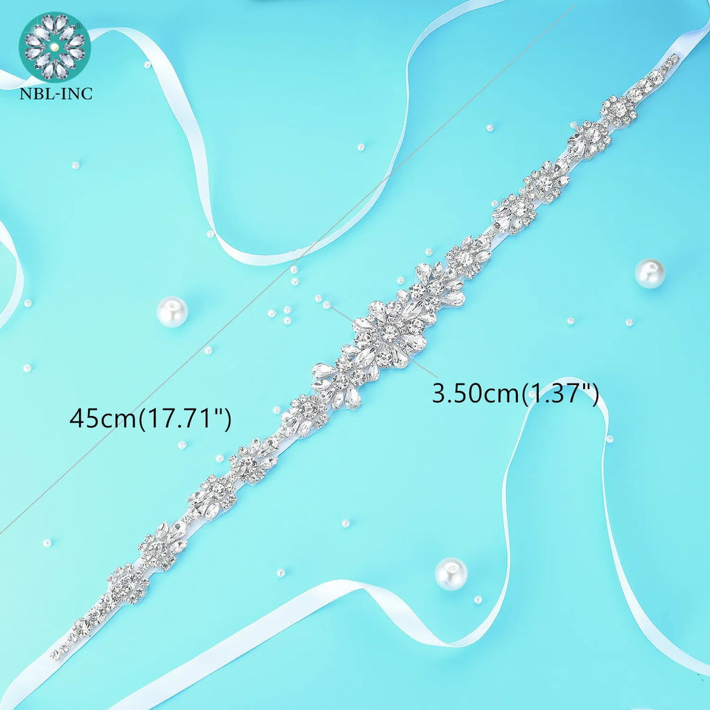 Crystal Rhinestone Bridal Belt