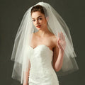Simple Two Layer Bridal Veil