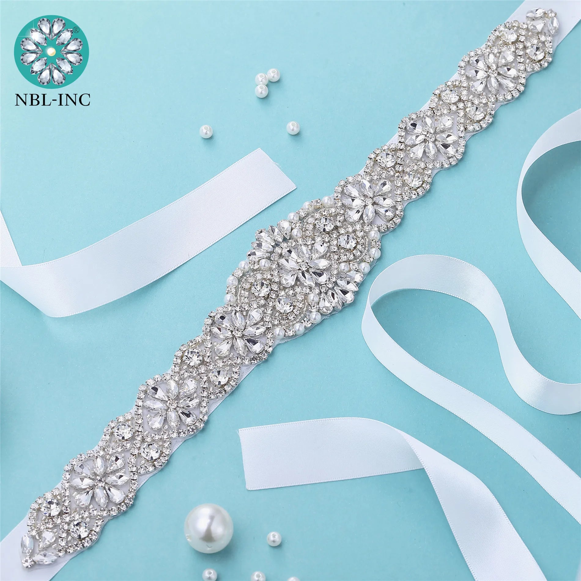 Crystal Rhinestone Bridal Belt