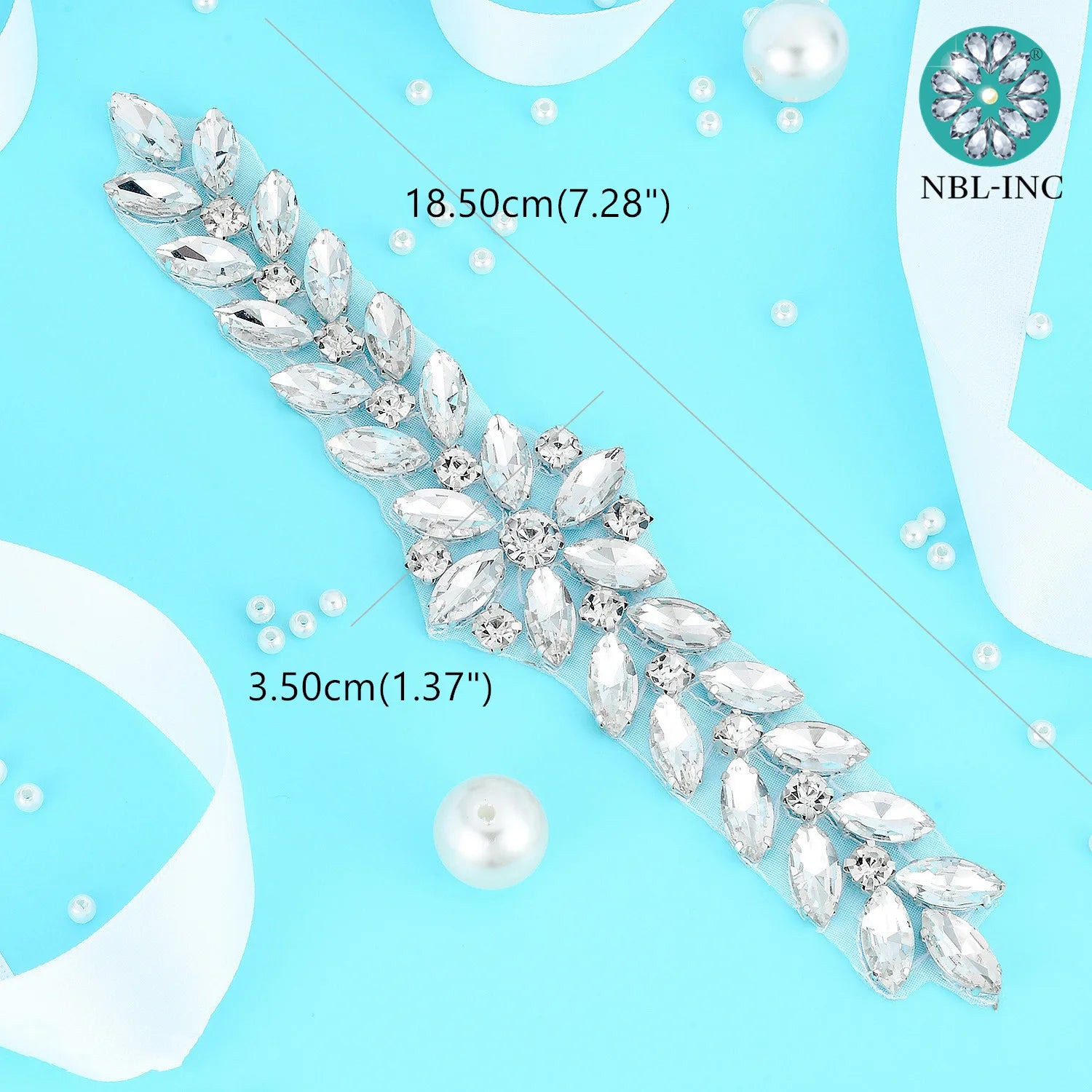 Crystal Rhinestone Bridal Belt