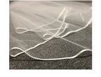 Short Tulle Bridal Veil with Comb