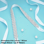 Crystal Rhinestone Bridal Belt