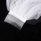 Simple Two Layer Bridal Veil