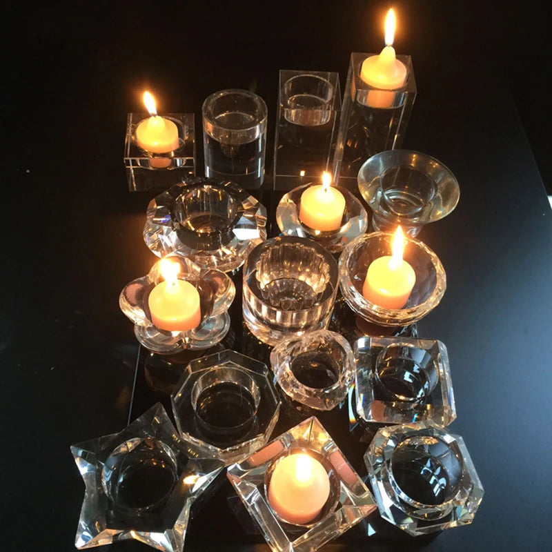K9 Crystal Candle Holder