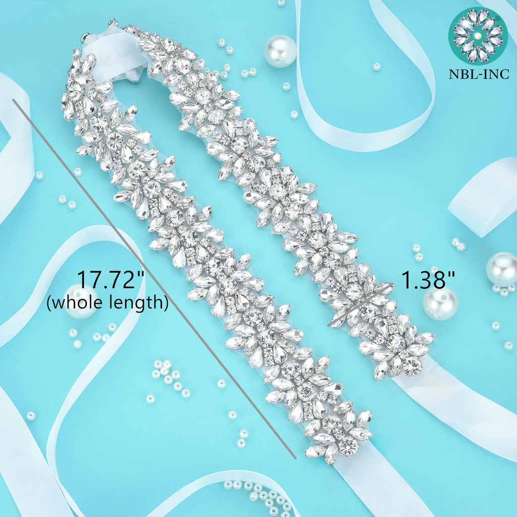 Crystal Rhinestone Bridal Belt