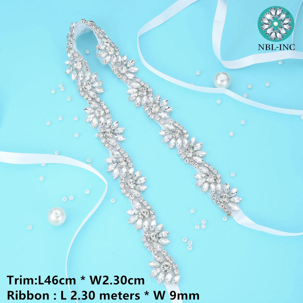 Crystal Rhinestone Bridal Belt