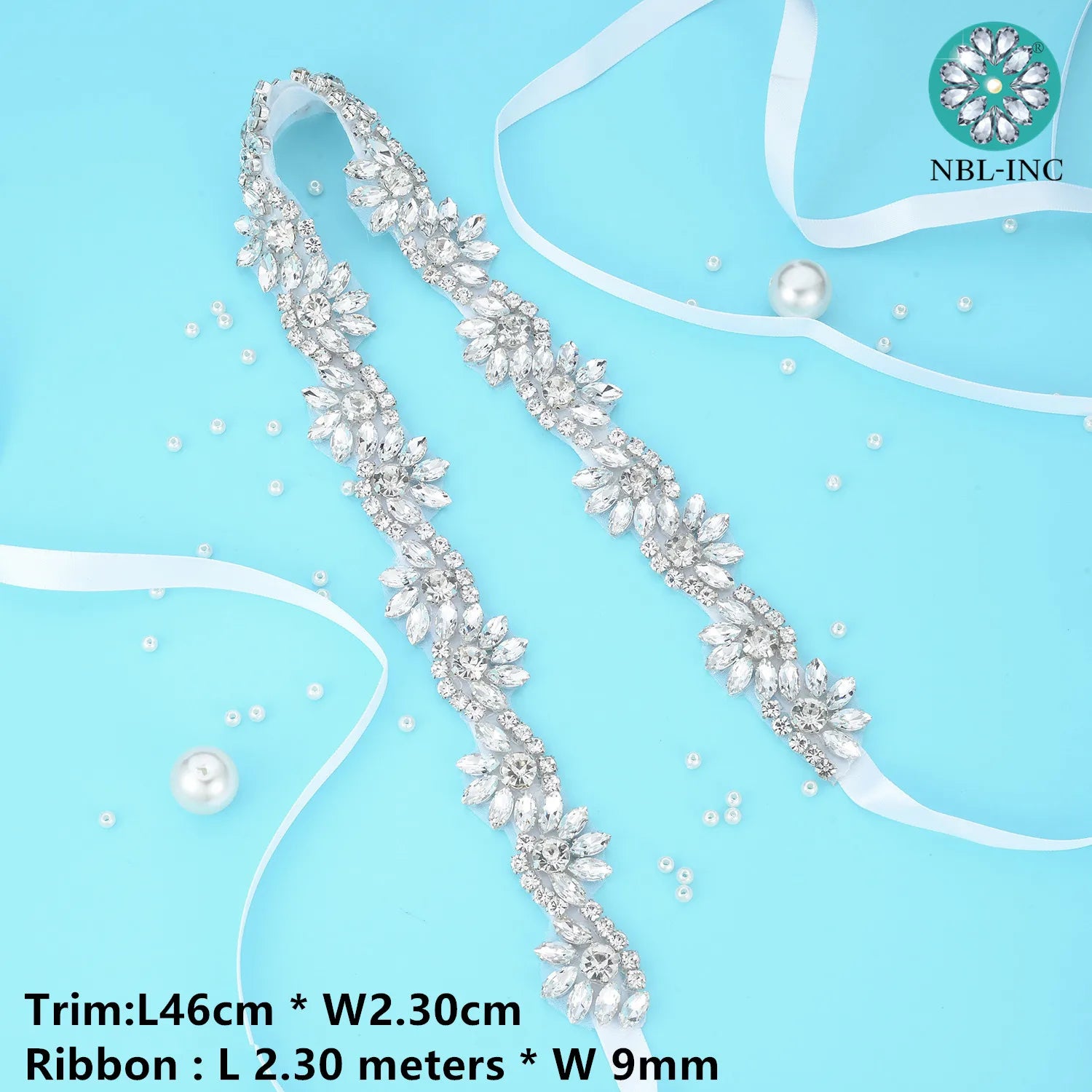 Crystal Rhinestone Bridal Belt