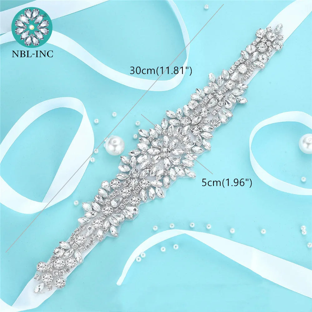 Crystal Rhinestone Bridal Belt