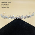 Pearl Bridal Tiara Crown Set