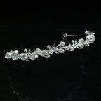 Pearl Bridal Tiara Crown Set