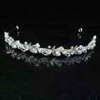 Pearl Bridal Tiara Crown Set