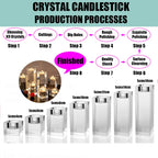 K9 Crystal Candle Holder