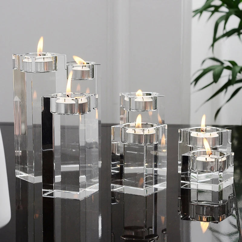 K9 Crystal Candle Holder