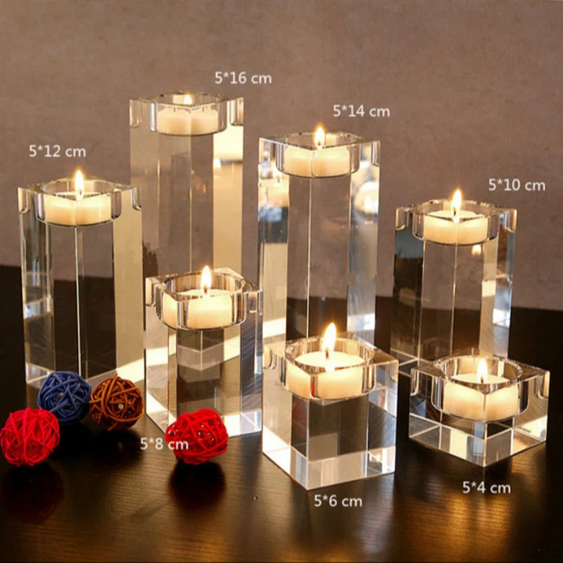K9 Crystal Candle Holder