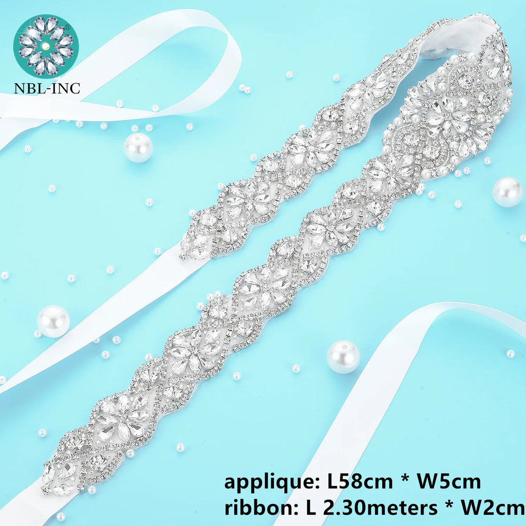 Crystal Rhinestone Bridal Belt
