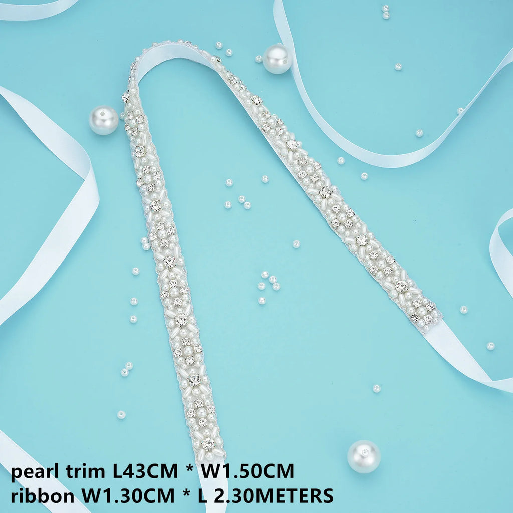 Crystal Rhinestone Bridal Belt