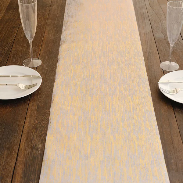 Metallic Gold Disposable Table Runner