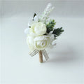 6-Piece Rose Boutonniere Set