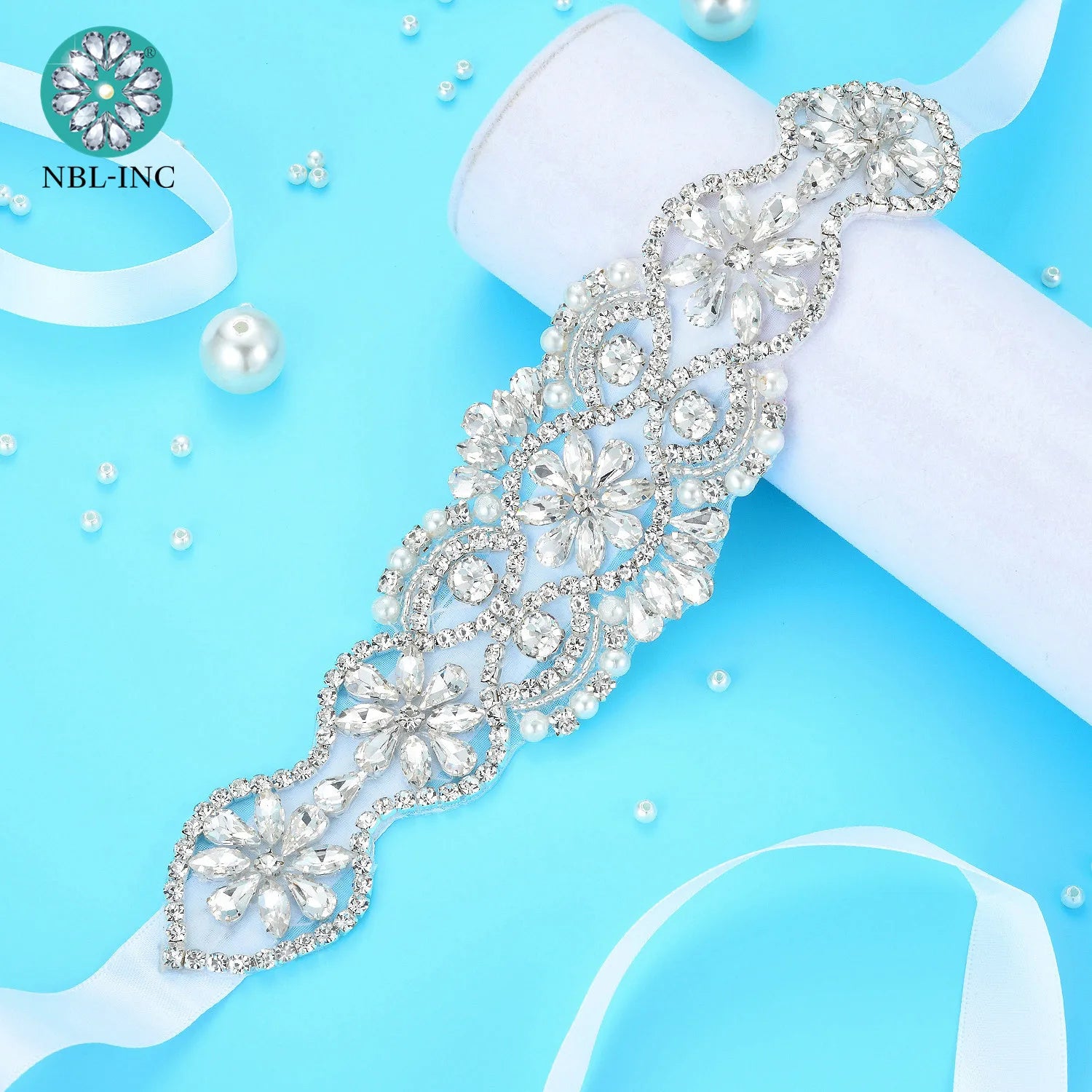 Crystal Rhinestone Bridal Belt