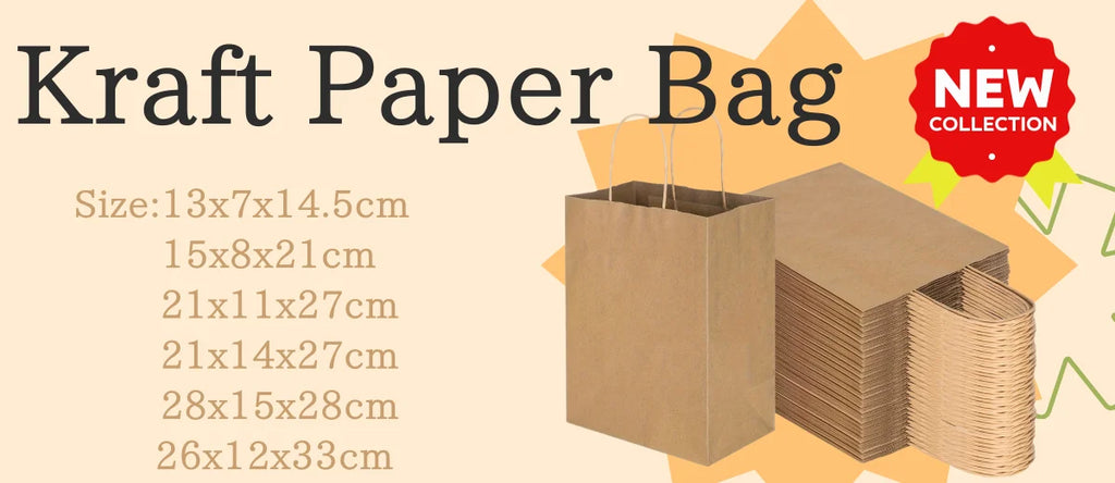 Kraft Paper Gift Boxes Set