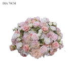 Pink Artificial Flower Decor Set