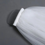 White Ribbon Edge Bridal Veil