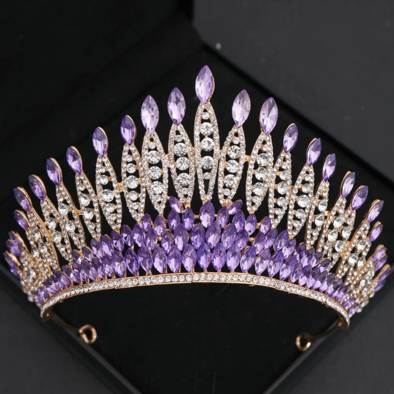 Crystal Bridal Crown Jewelry Set