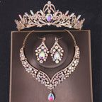 Luxury Crystal Bridal Jewelry Set