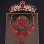 Luxury Crystal Bridal Jewelry Set