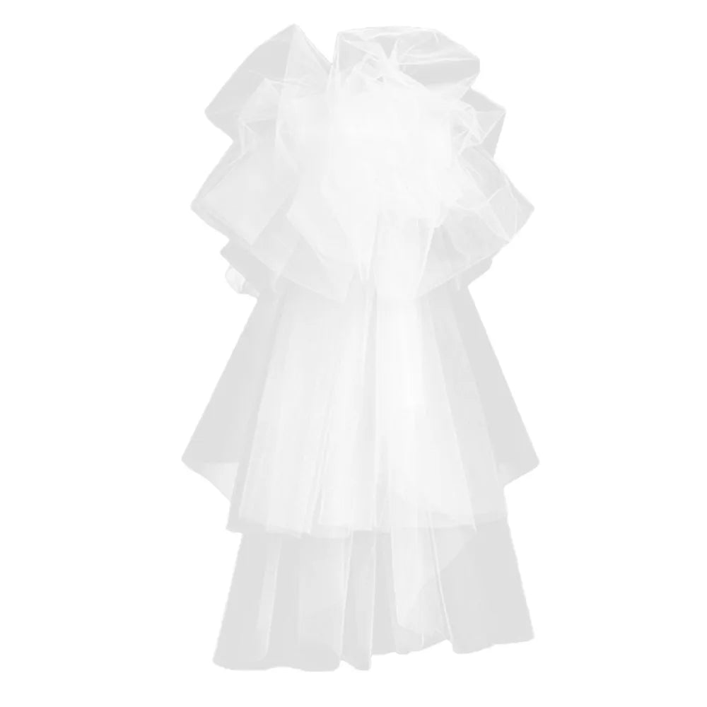 Multi Layer Bridal Veil with Comb