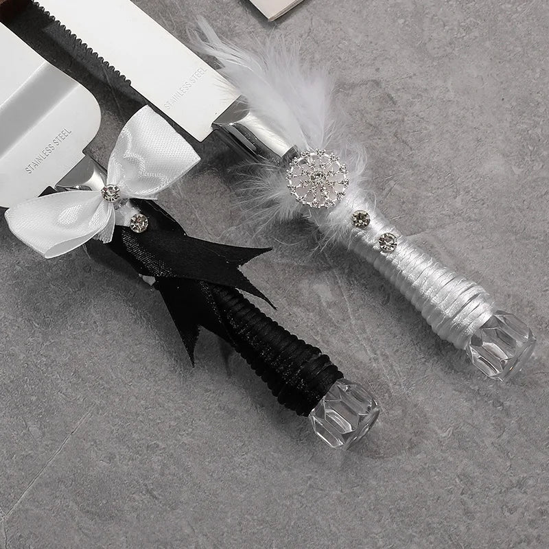 Elegant Stainless Steel Cake Knife
