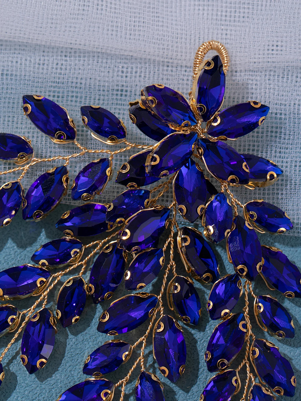 Leaf Crystal Bridal Headpiece