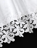 Bride Satin Lace Trim Robe