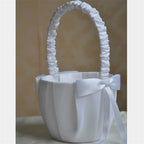 Pearl Flower Girl Basket