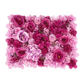 Silk Rose & Peony Flower Wall Panel