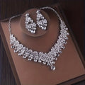 Crystal Bridal Crown Jewelry Set