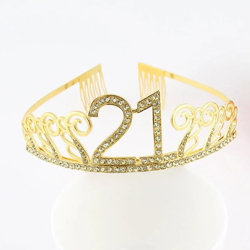 Birthday Queen Crystal Tiara