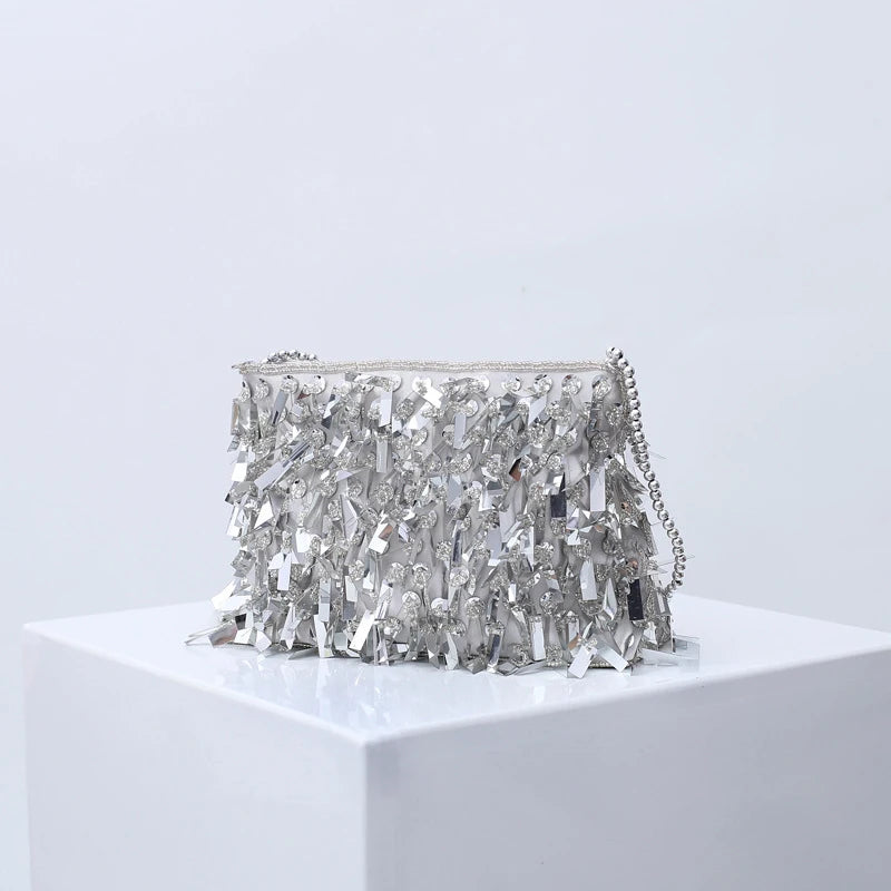 Korean Tassel Clutch Bag