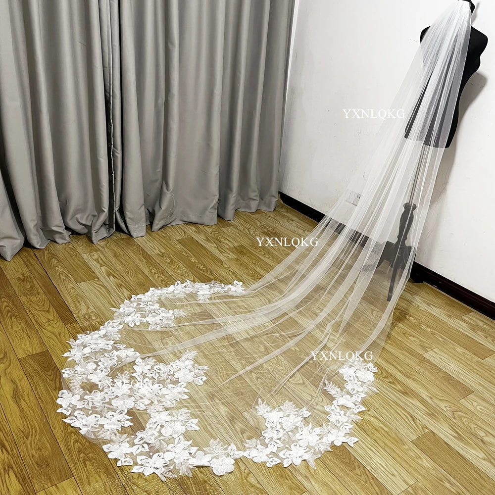 Cathedral Lace Wedding Veil