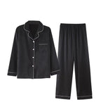 Custom Couple Satin Pajamas