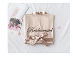 Bridal Satin Kimono Robe