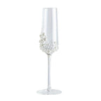 Crystal Pearl Champagne Glass Set